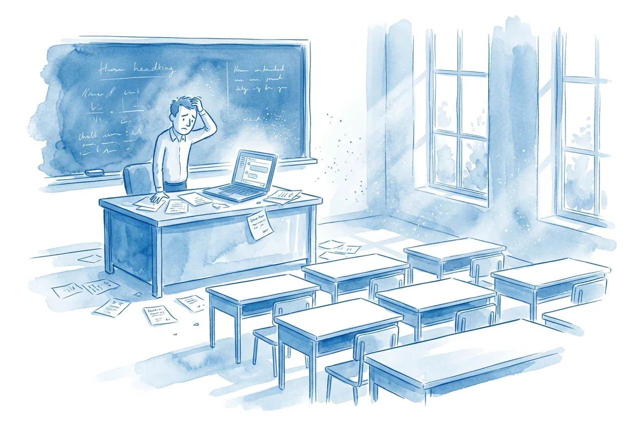 The Classroom Didn't Break Because of AI, It Was Already Cracking